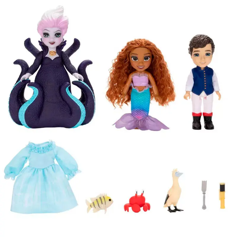 Disney The Little Mermaid Part of your world Set Puppen 15cm Produktfoto