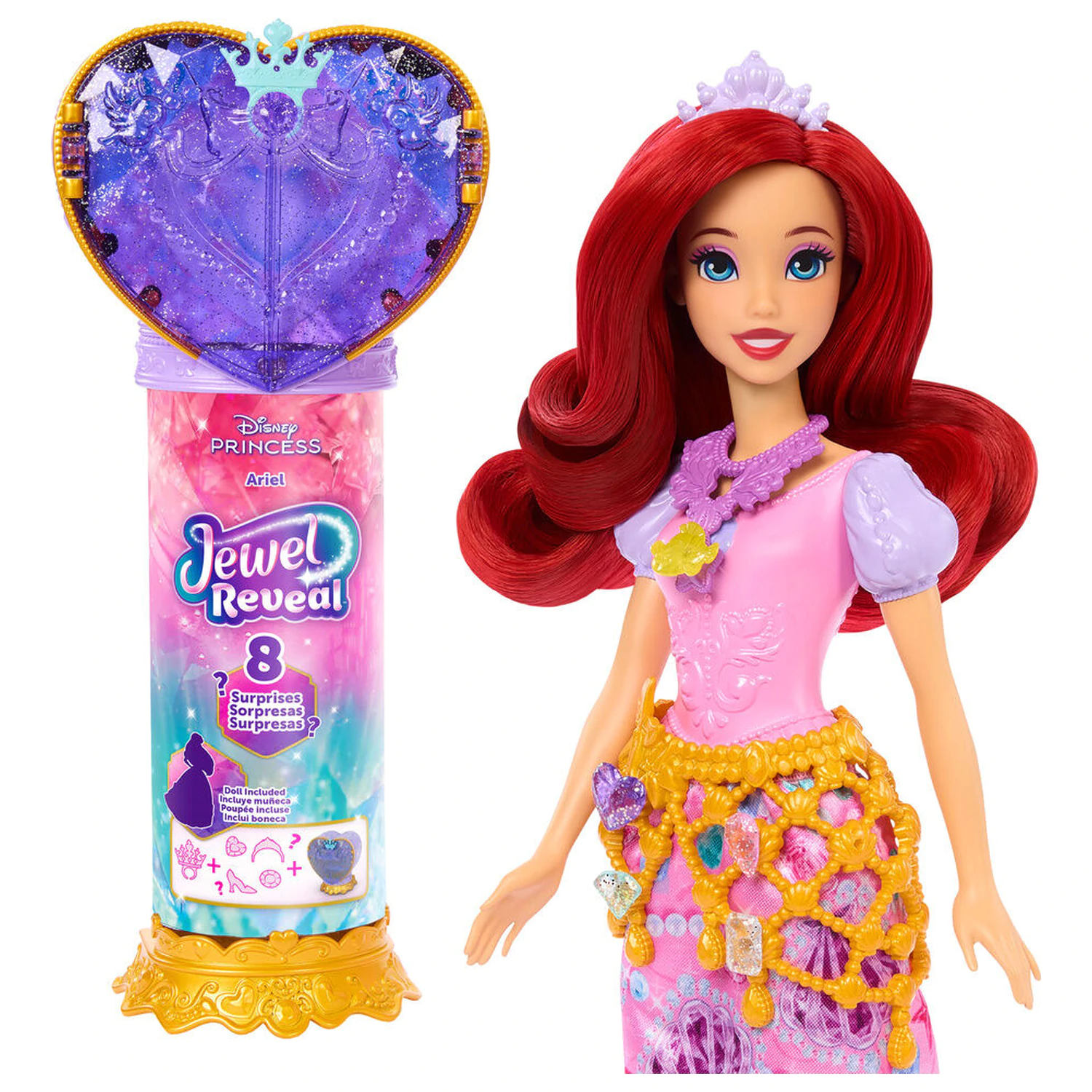 Disney Die kleine Meerjungfrau Reveal Ariel Puppe Produktfoto