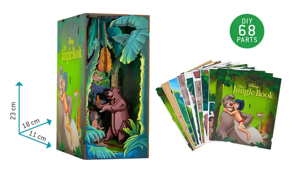 Disney Tiny Adventures Buchnische Mini Diorama The Jungle Book 23 cm Produktfoto