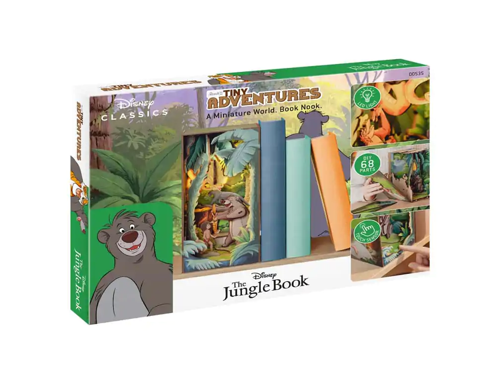 Disney Tiny Adventures Buchnische Mini Diorama The Jungle Book 23 cm Produktfoto