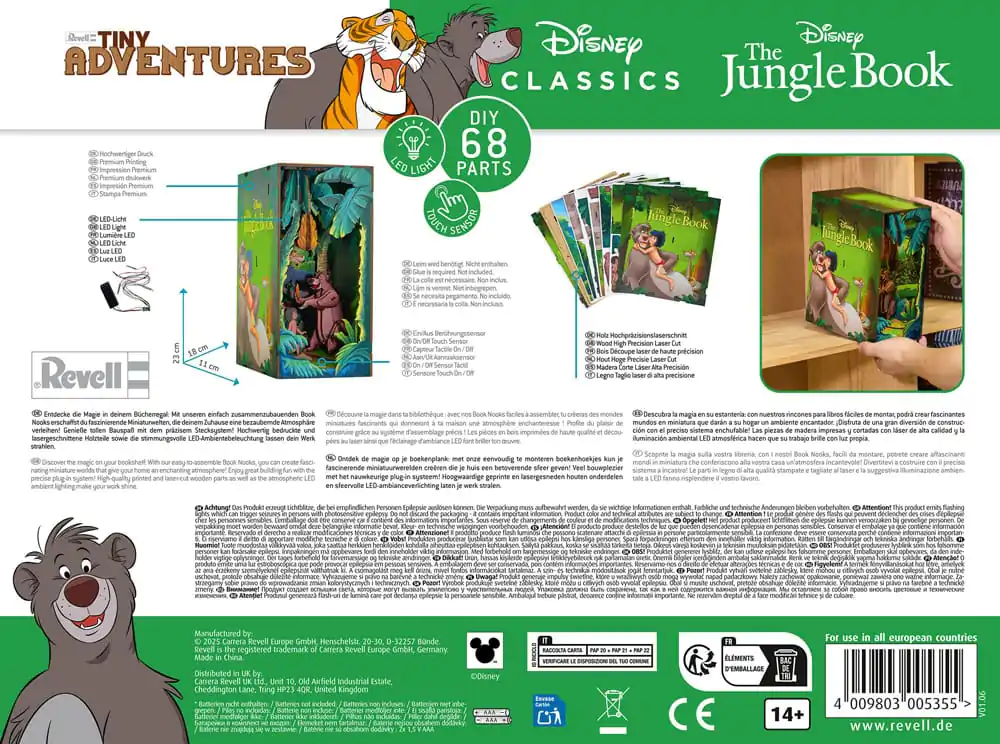 Disney Tiny Adventures Buchnische Mini Diorama The Jungle Book 23 cm Produktfoto
