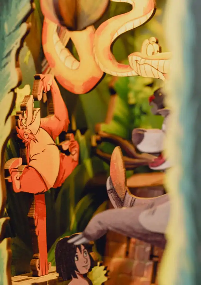 Disney Tiny Adventures Buchnische Mini Diorama The Jungle Book 23 cm Produktfoto