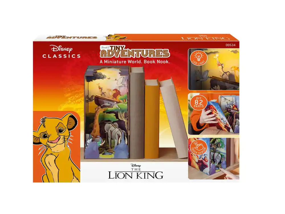 Disney Tiny Adventures Buchnische Mini Diorama The Lion King 23 cm Produktfoto
