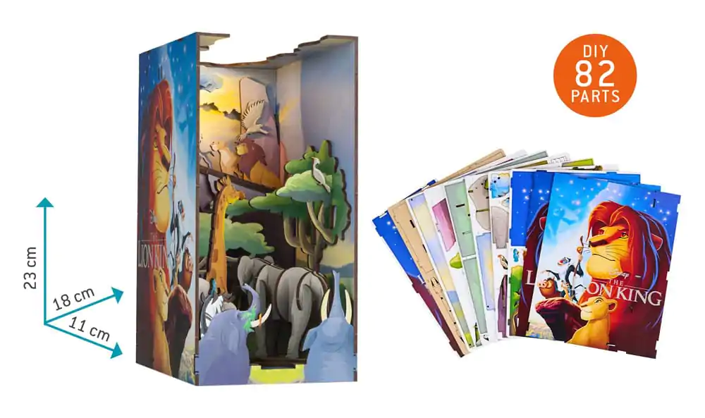 Disney Tiny Adventures Buchnische Mini Diorama The Lion King 23 cm Produktfoto
