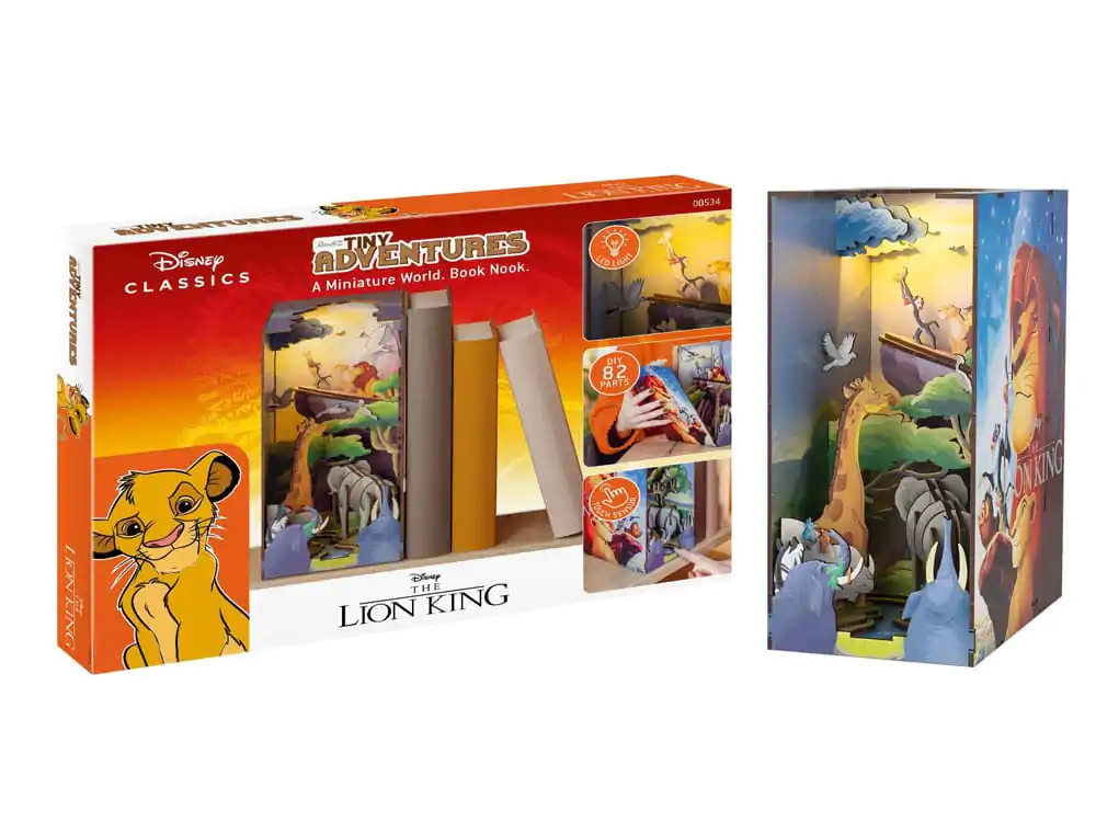Disney Tiny Adventures Buchnische Mini Diorama The Lion King 23 cm Produktfoto