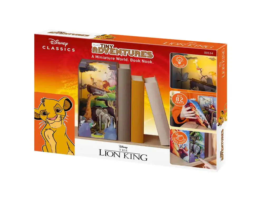 Disney Tiny Adventures Buchnische Mini Diorama The Lion King 23 cm Produktfoto