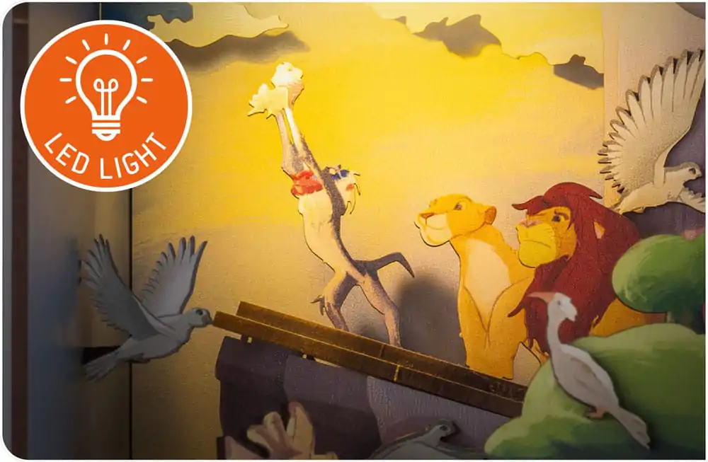 Disney Tiny Adventures Buchnische Mini Diorama The Lion King 23 cm Produktfoto