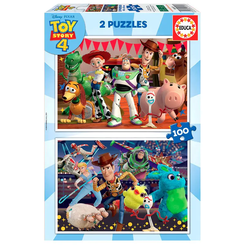 Disney Toy Story 4 Puzzle 2x100St termékfotó