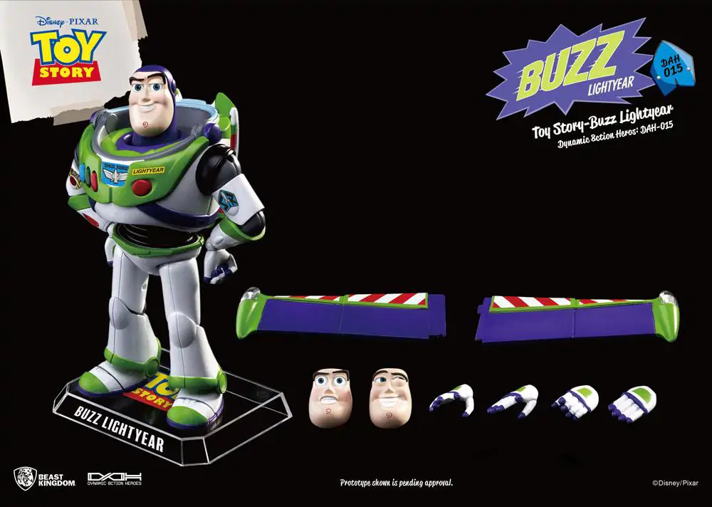 Toy Story Dynamic 8ction Heroes Actionfigur Buzz Lightyear 18 cm termékfotó