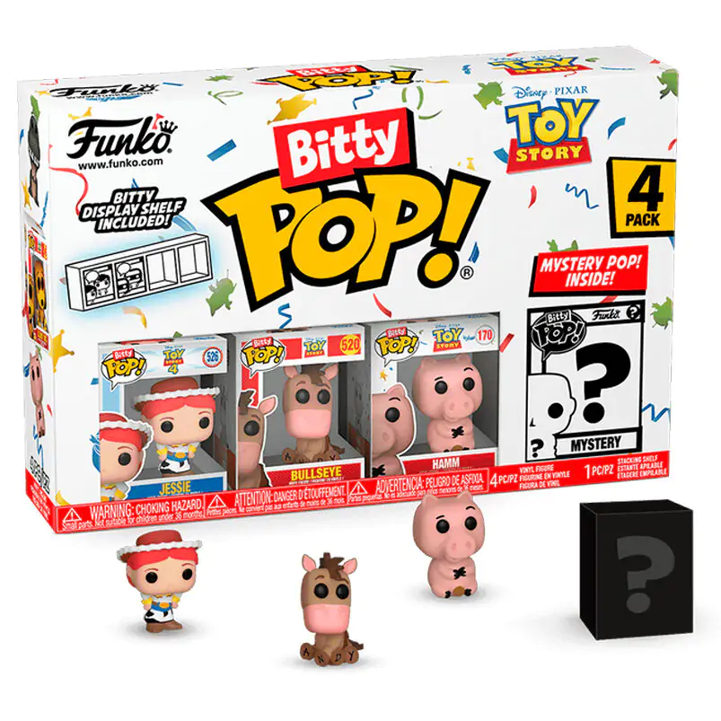 Disney Toy Story Bitty POP! Vinyl Figuren 4er-Pack Jessie termékfotó