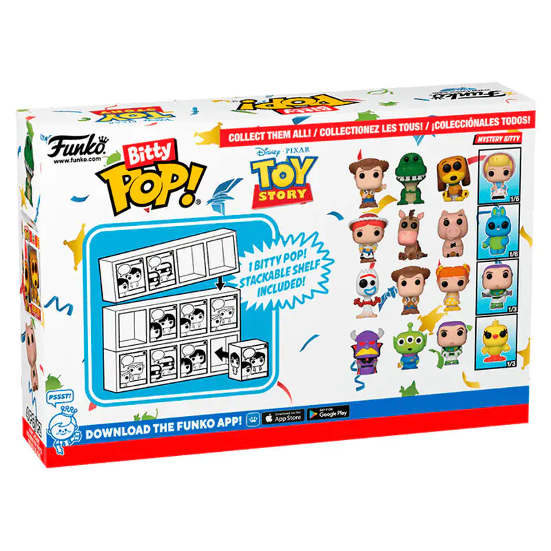 Disney Toy Story Bitty POP! Vinyl Figuren 4er-Pack Zurg termékfotó