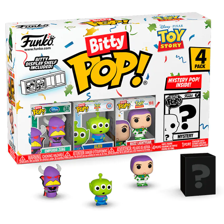 Disney Toy Story Bitty POP! Vinyl Figuren 4er-Pack Zurg termékfotó