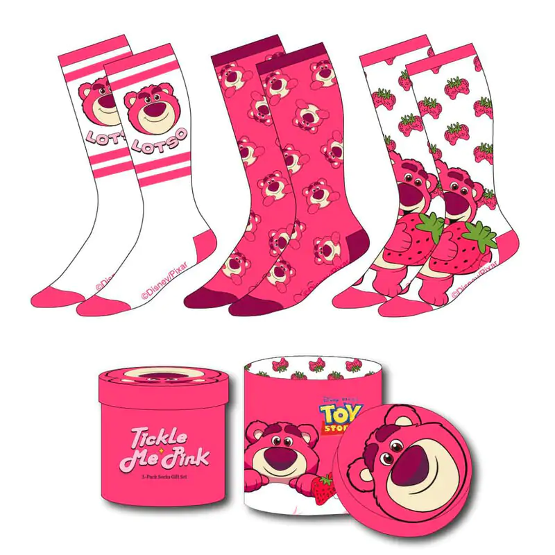 Disney Toy Story Lotso 3er Pack erwachsen Socken termékfotó