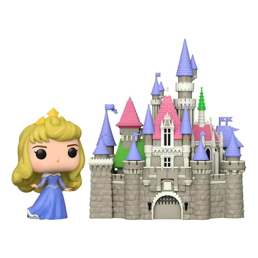 Disney: Ultimate Princess POP! Town Vinyl Figur Aurora & Castle (Dornröschen) 9 cm termékfotó