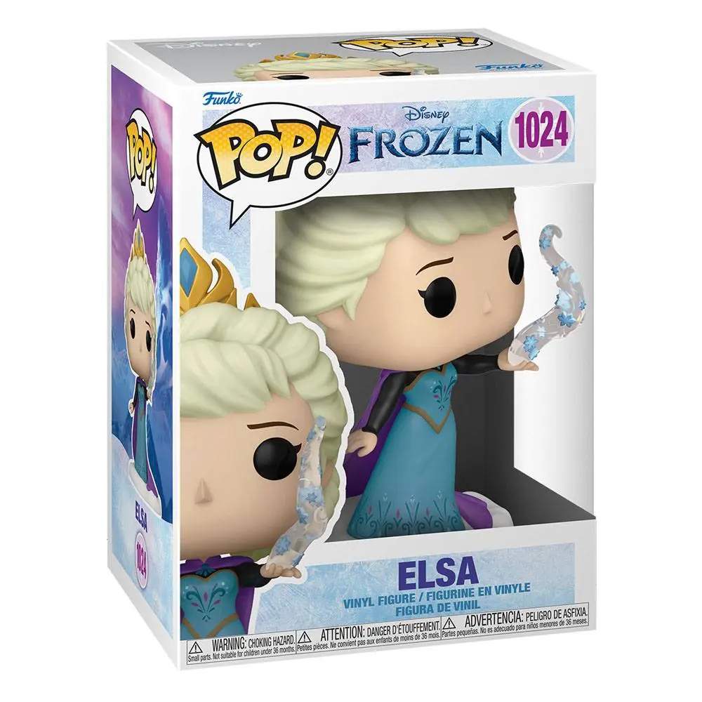 Disney: Ultimate Princess POP! Disney Vinyl Figur Elsa (Die Eiskönigin) 9 cm termékfotó