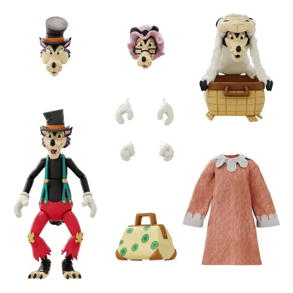 Disney Ultimates Actionfigur The Big Bad Wolf 18 cm Produktfoto