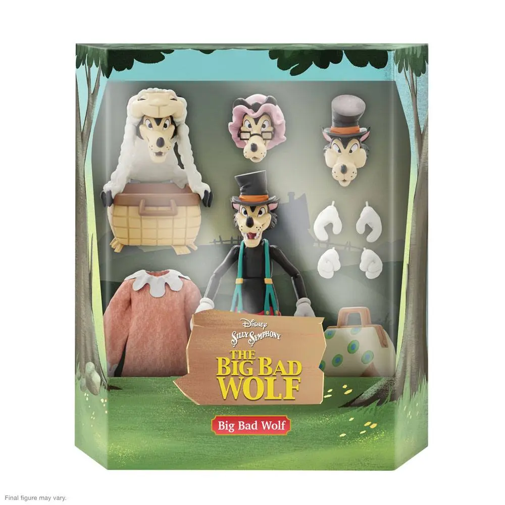 Disney Ultimates Actionfigur The Big Bad Wolf 18 cm Produktfoto
