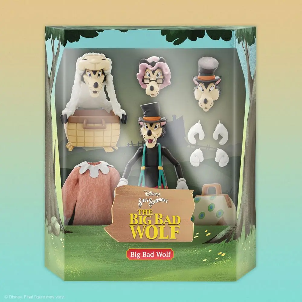 Disney Ultimates Actionfigur The Big Bad Wolf 18 cm Produktfoto