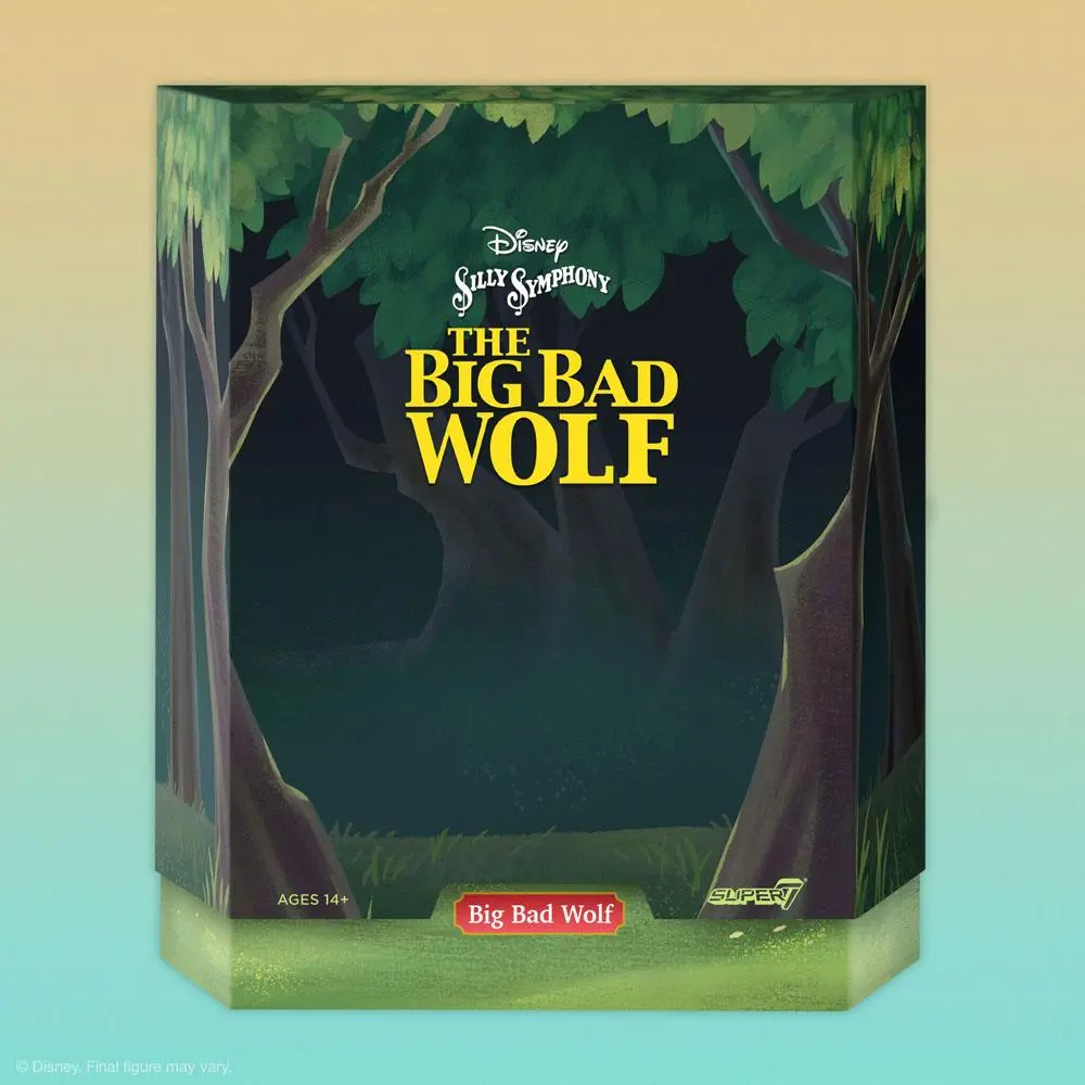 Disney Ultimates Actionfigur The Big Bad Wolf 18 cm Produktfoto