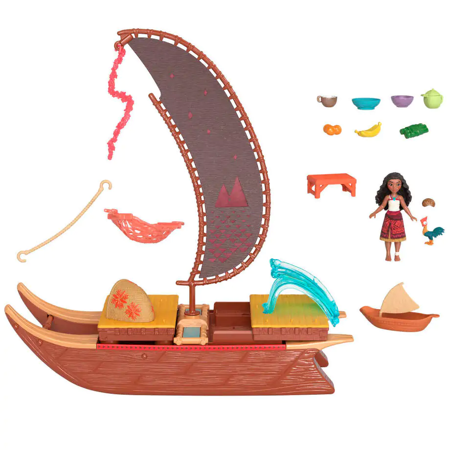 Disney Vaiana Moana 2 Adventure Canoe Spielset Produktfoto