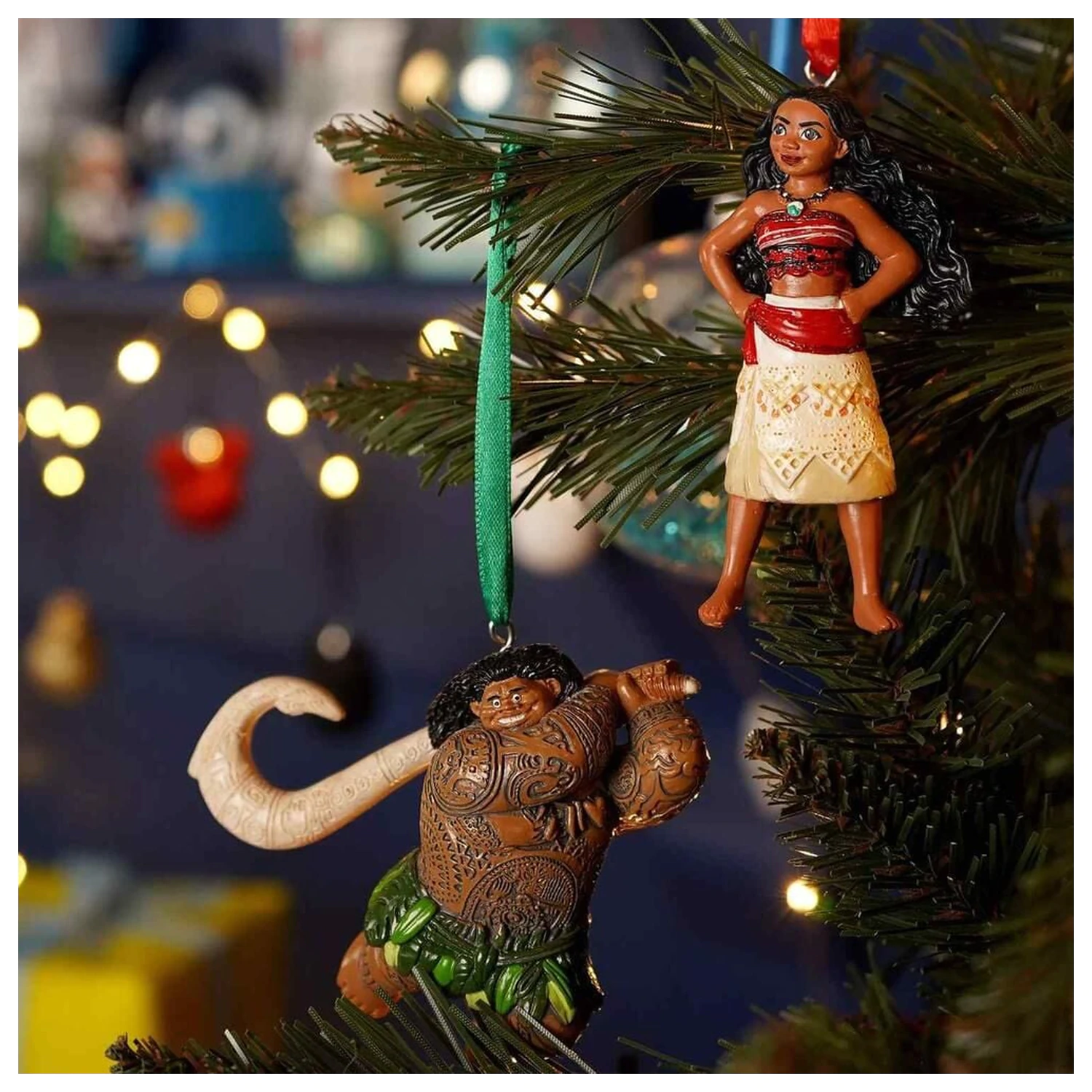 Disney Vaiana Moana Set von 2 Hängende Dekorationen Produktfoto