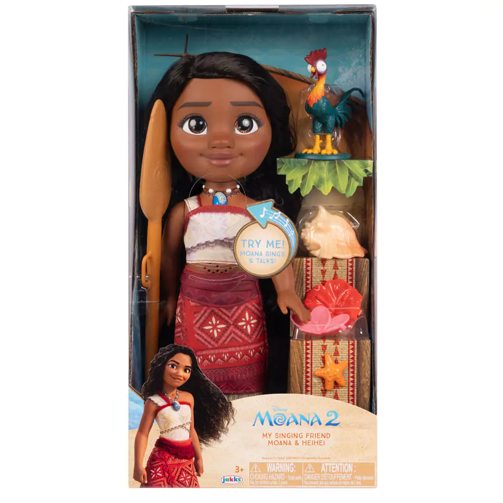 Disney Vaiana Moana 2 Puppe mit Sound 38cm termékfotó