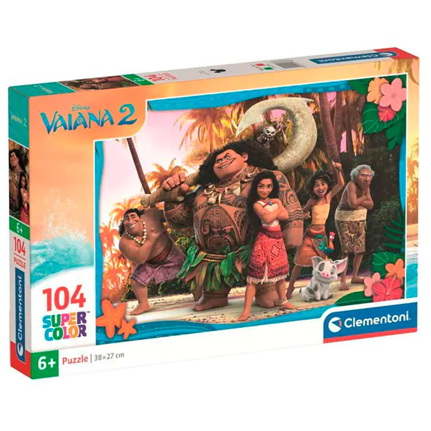 Disney Vaiana Moana 2 Puzzle 104St Produktfoto