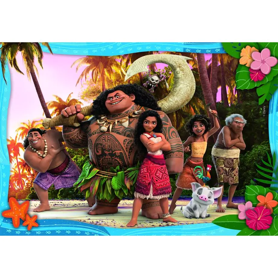 Disney Vaiana Moana 2 Puzzle 104St Produktfoto