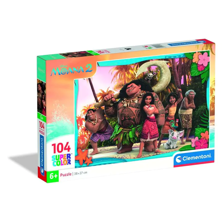 Disney Vaiana Moana 2 Puzzle 104St Produktfoto