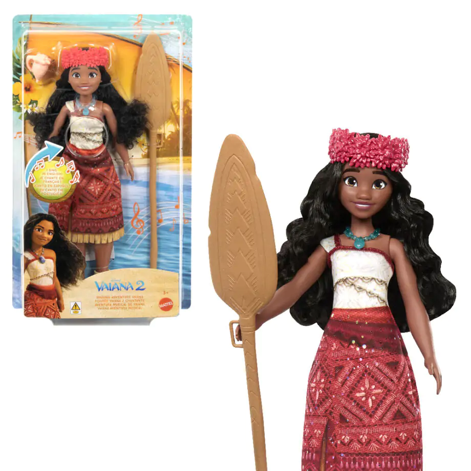 Disney Vaiana Moana 2 Singing Adventure Vaiana Puppe Produktfoto