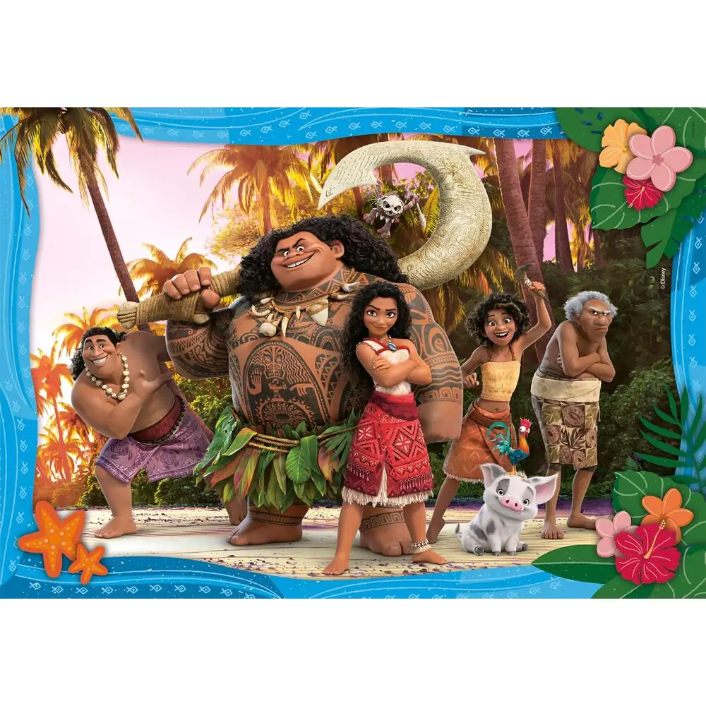 Disney Vaiana Moana 2 super Puzzle 104St Produktfoto