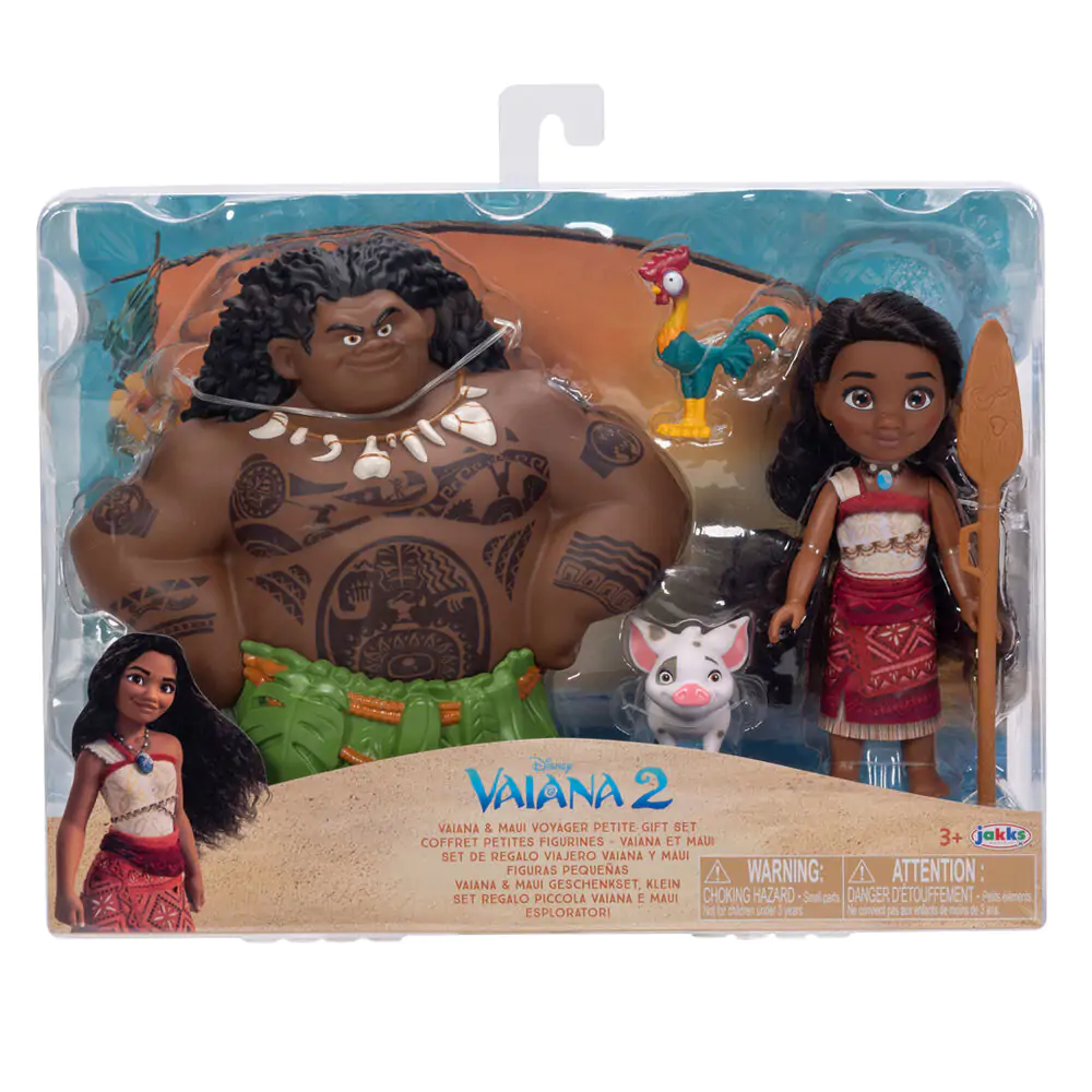 Disney Vaiana Moana 2 Vaiana & Maui Puppe 15cm termékfotó