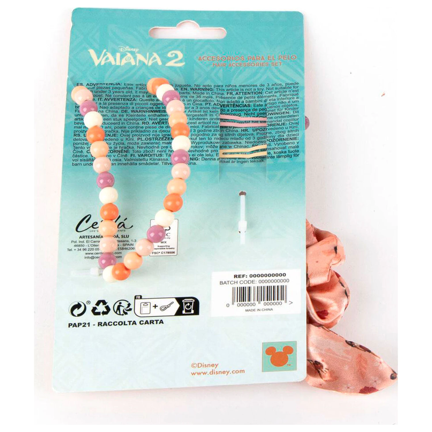 Disney Vaiana Moana Haarschmuck Set Produktfoto