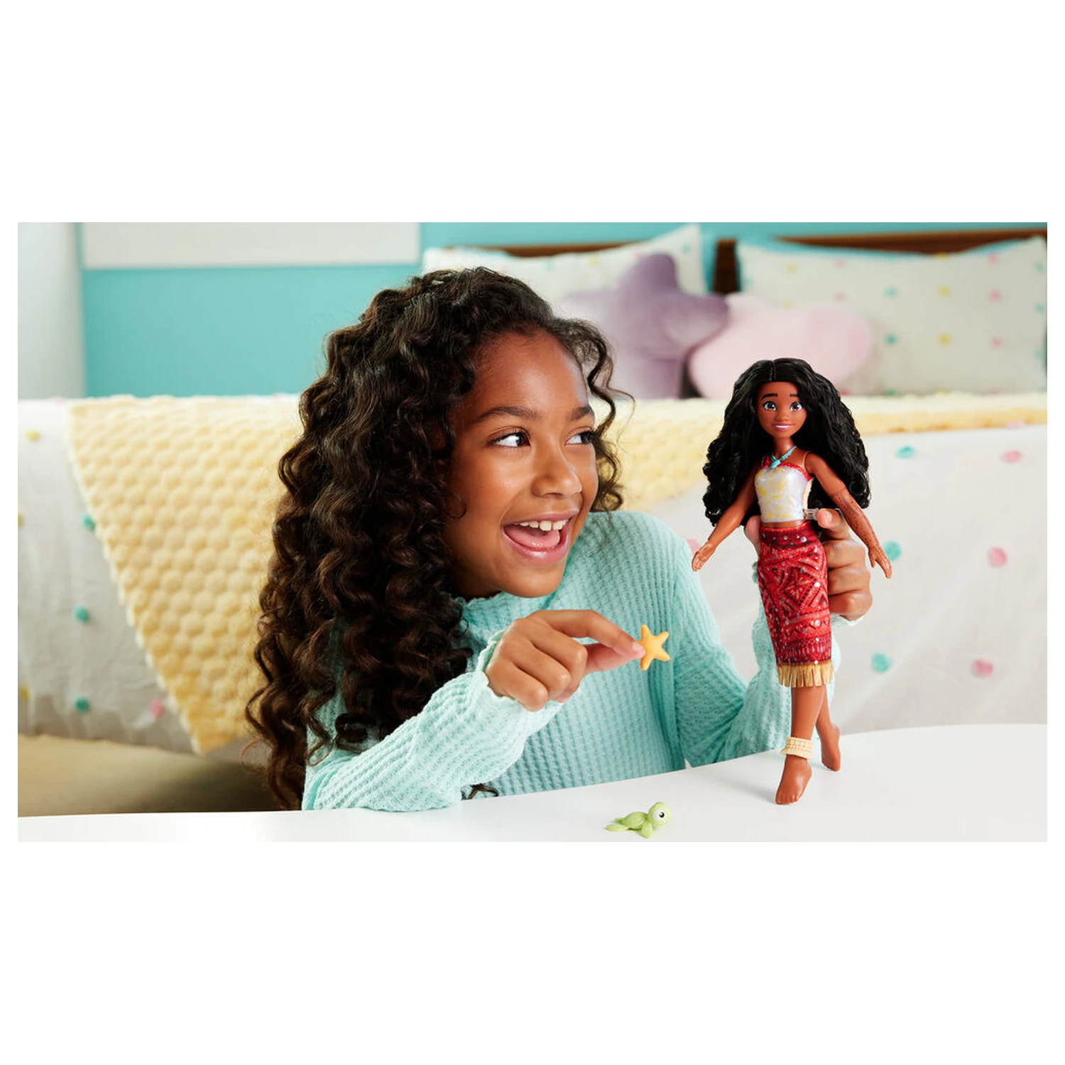 Disney Vaiana Moana Swimming Tautai Vaiana Puppe Produktfoto