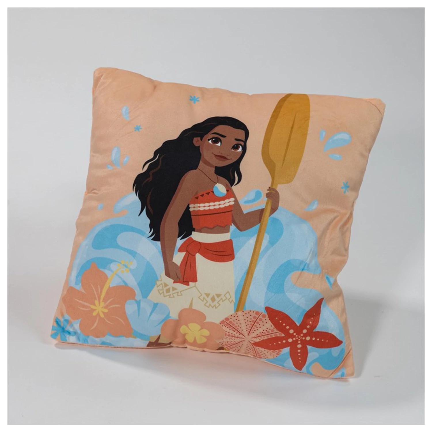 Disney Moana Pua Kissen, dekoratives Kissen mit abnehmbarem Bezug 35x35 cm Produktfoto