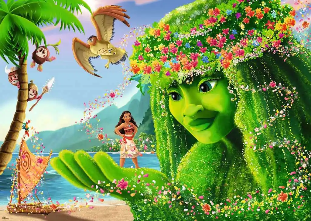 Disney Jigsaw Puzzle Vaiana (1000 Teile) Produktfoto