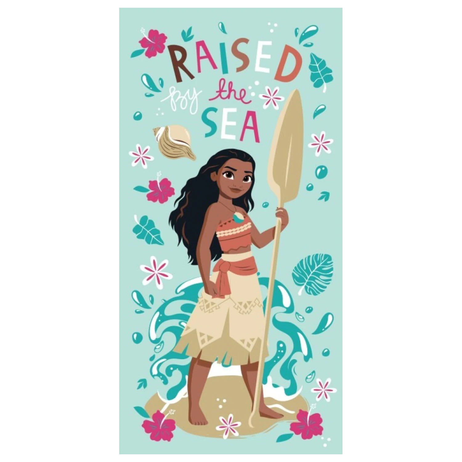 Disney Moana Raised Sea Handtuch 70x140cm Produktfoto