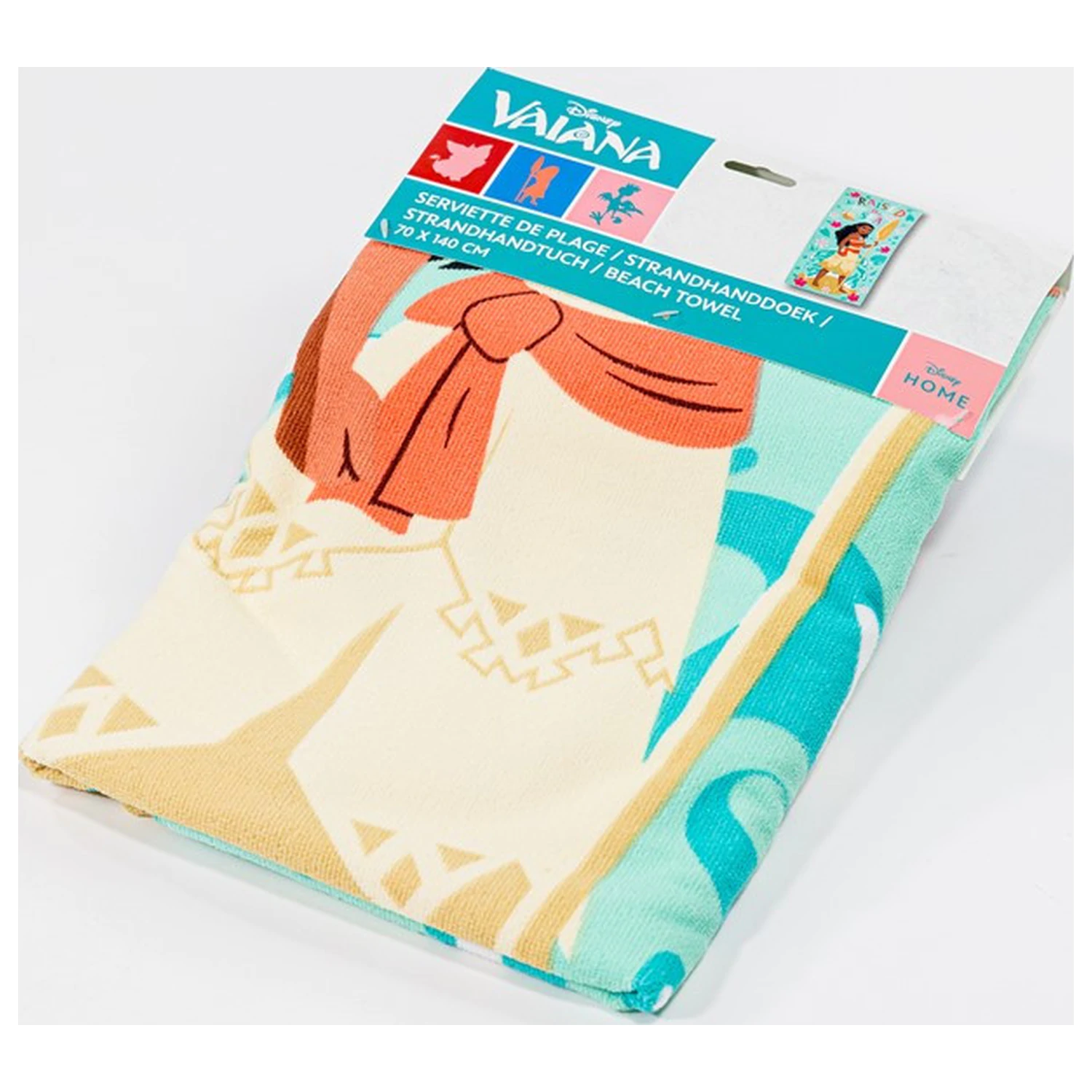 Disney Moana Raised Sea Handtuch 70x140cm Produktfoto