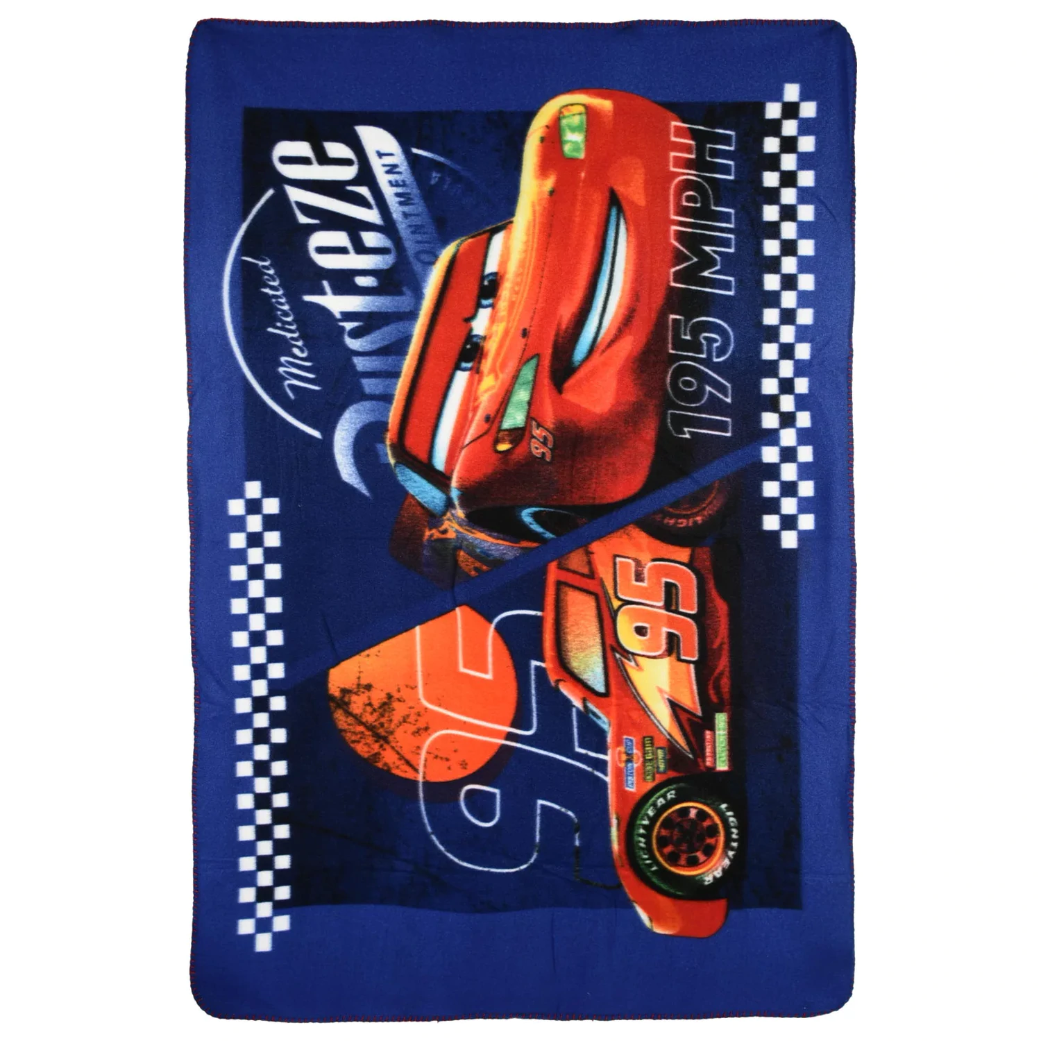 Disney Cars 195 MPH Fleecedecke 100x150cm Produktfoto