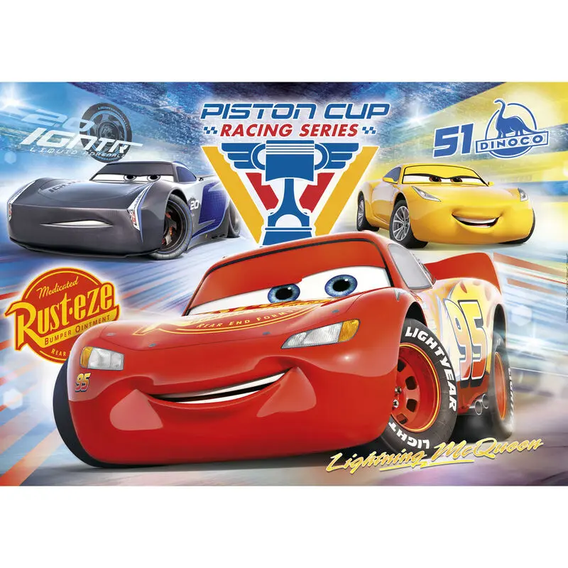 Disney Cars 3 Puzzle 104St termékfotó