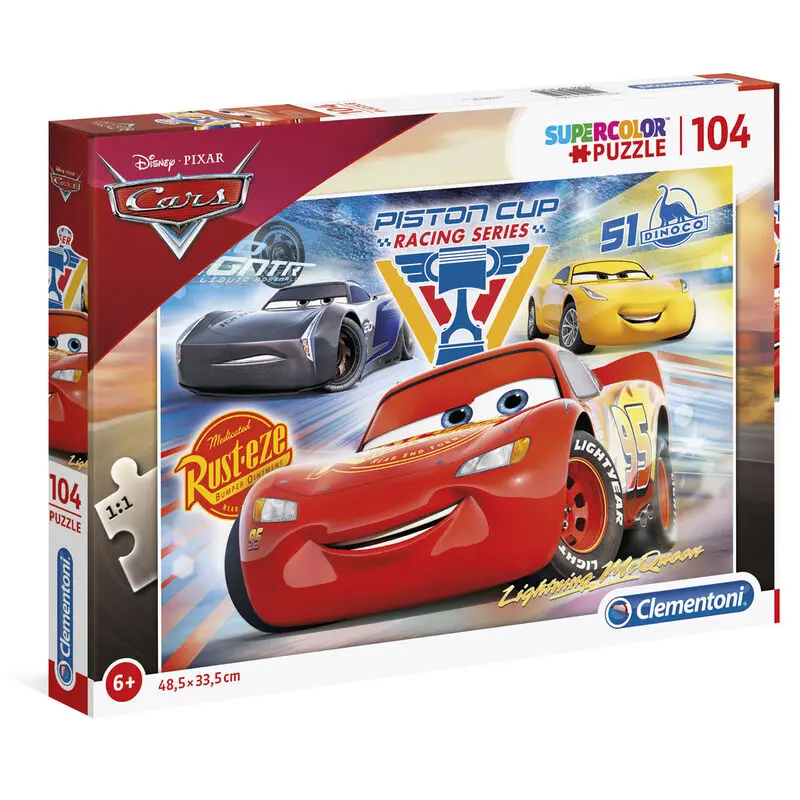 Disney Cars 3 Puzzle 104St termékfotó