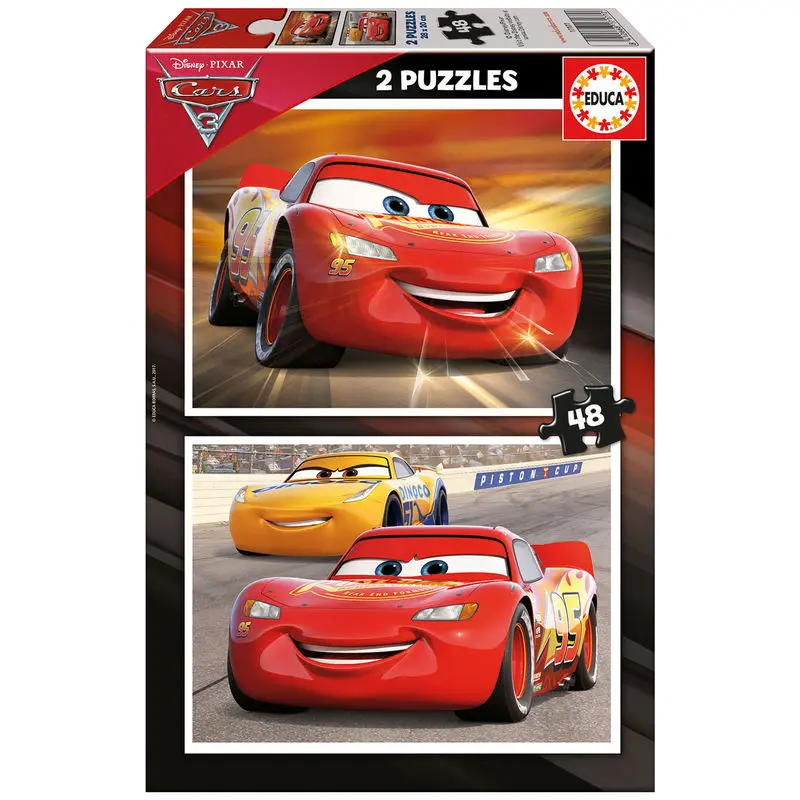 Disney Cars 3 Puzzle 2x48St termékfotó