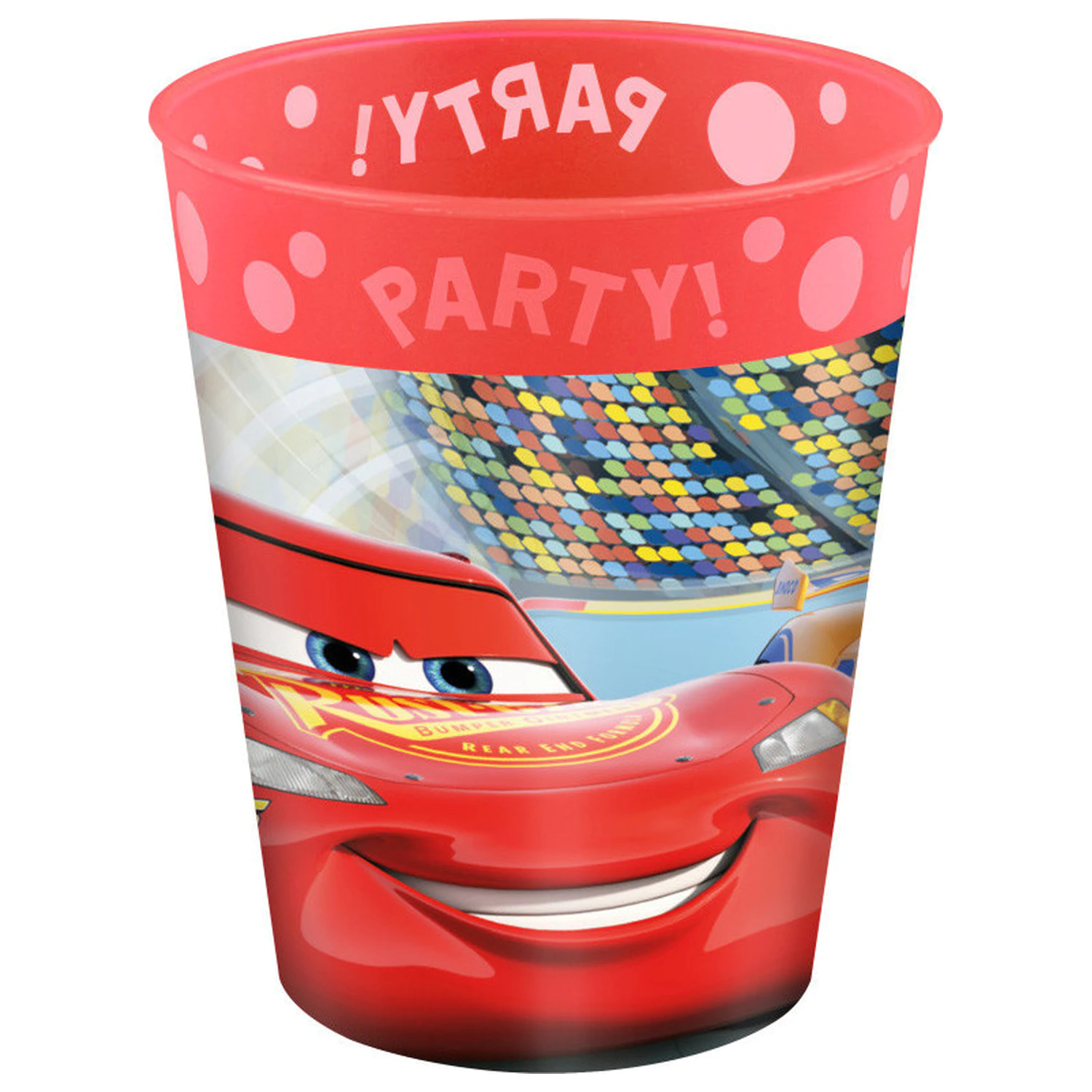 Disney Cars Arena Race Micro Premium Kunststoffbecher Set von 4, 250 ml Produktfoto