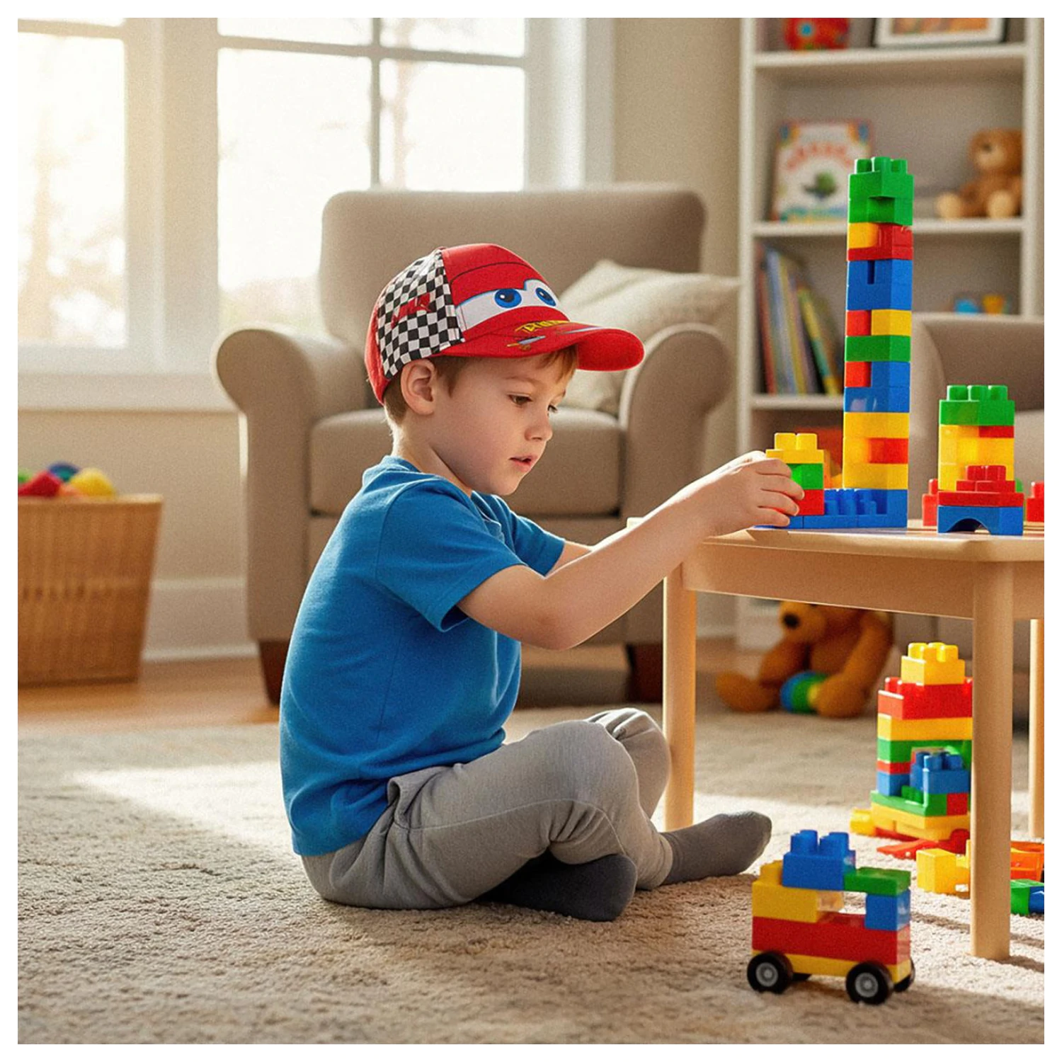 Disney Cars Augen Kinder Baseballkappe 53 cm Produktfoto