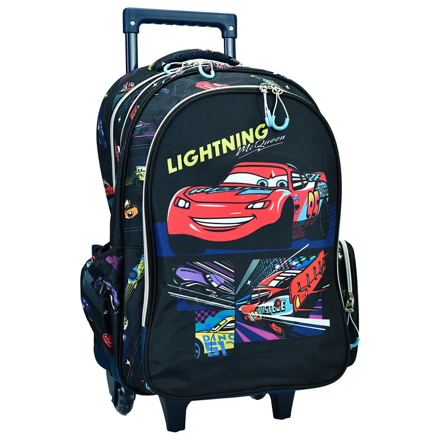 Disney Cars Lightning McQueen rollender Schulrucksack, 46 cm Produktfoto