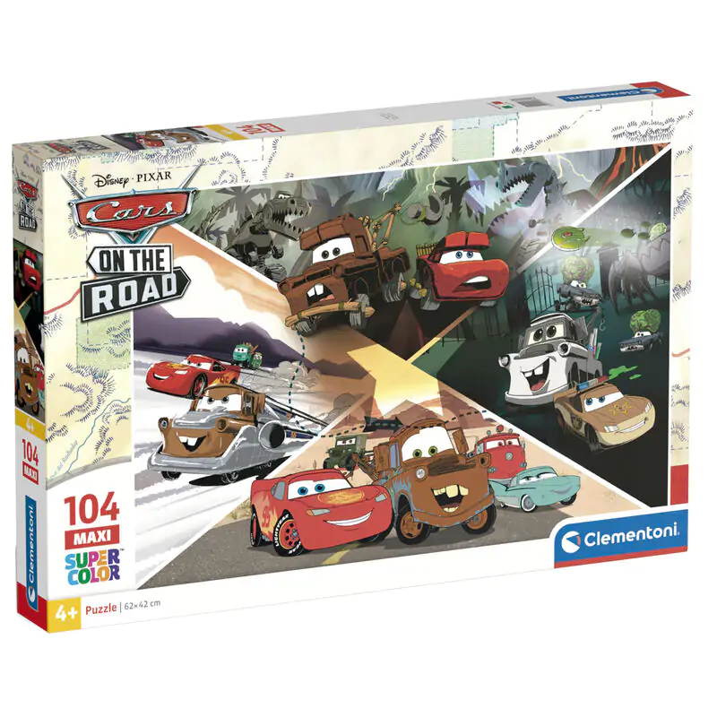 Disney Cars maxi Puzzle 104St Produktfoto