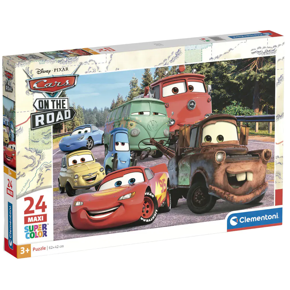 Disney Cars maxi Puzzle 24St termékfotó