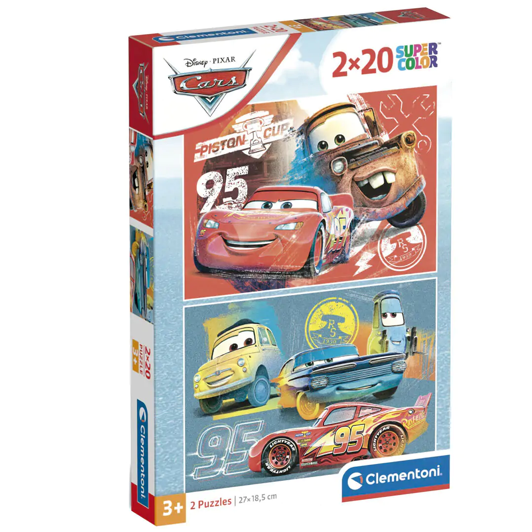 Disney Cars Puzzle 2x20St Produktfoto