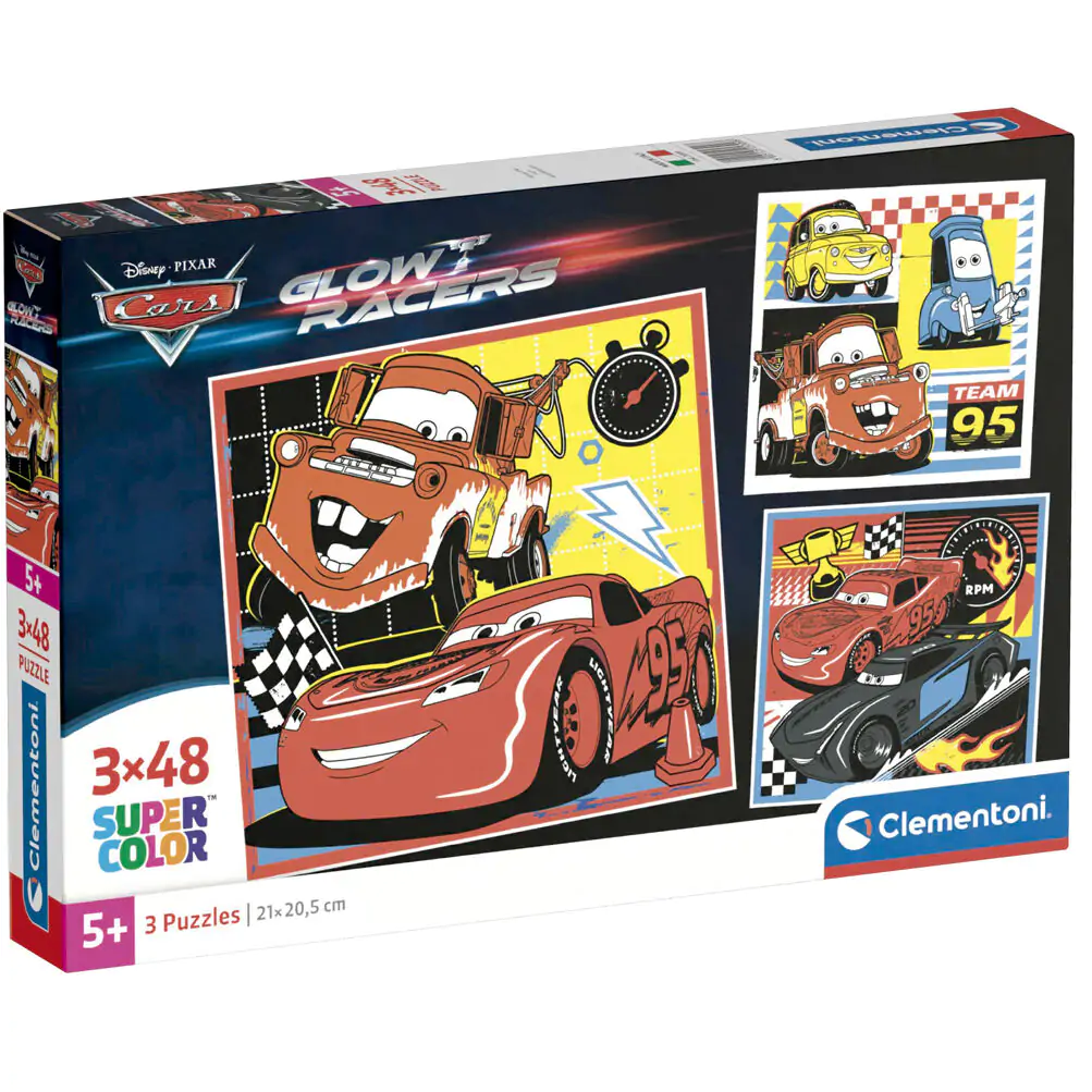 Disney Cars Puzzle 3x48St termékfotó