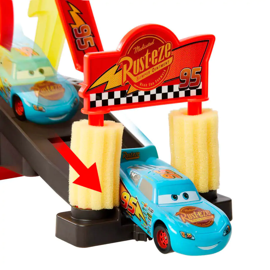 Disney Cars Race Ready Car Wash Spielset Produktfoto